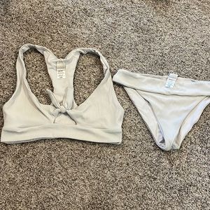 L*Space white bikini set